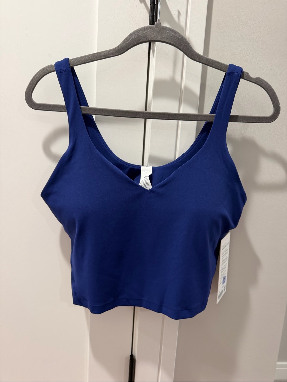 Lululemon NWT Align Tank Club Blue Size 12